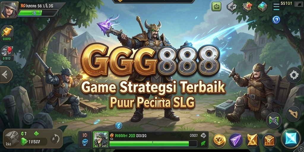 Screenshot GGG888 menampilkan pertempuran strategis yang mendebarkan.