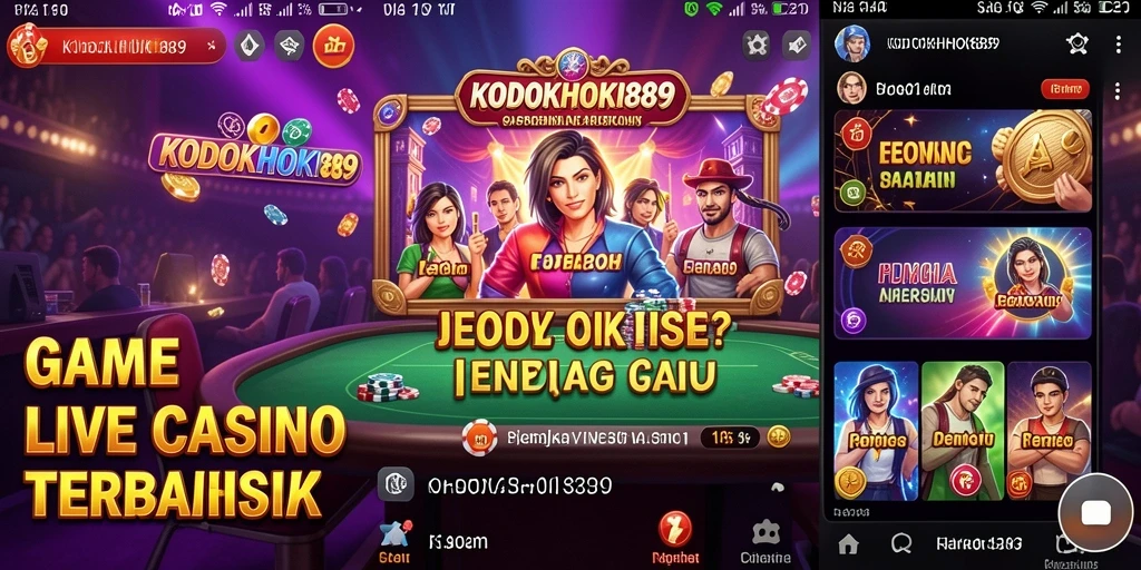 Tampilan gameplay KODOKHOKI889 yang menarik dan interaktif.