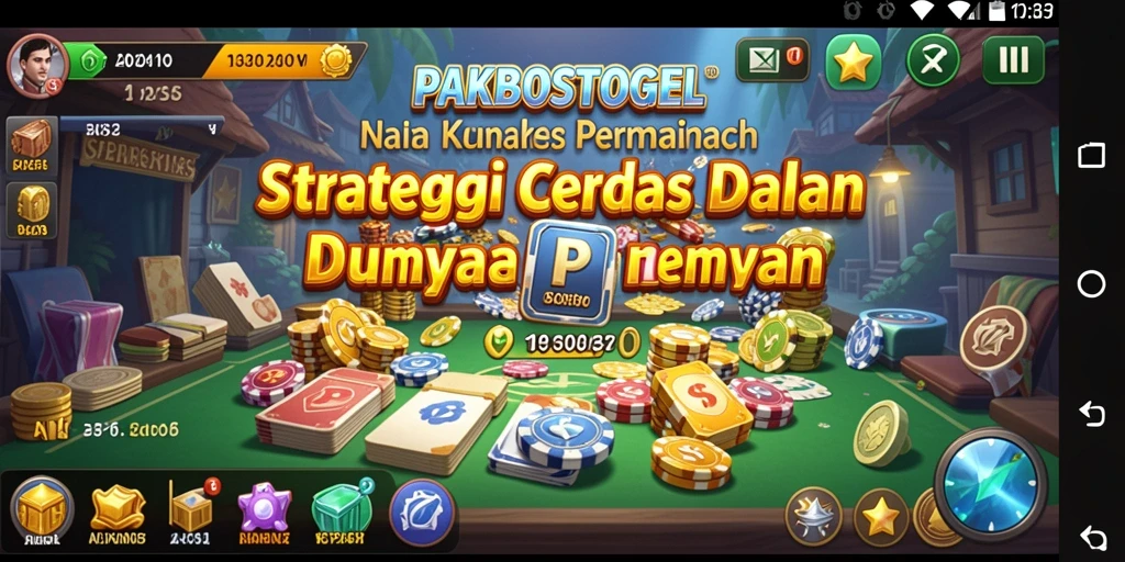 Tampilan gameplay PAKBOSTOGEL yang memukau dan strategis.