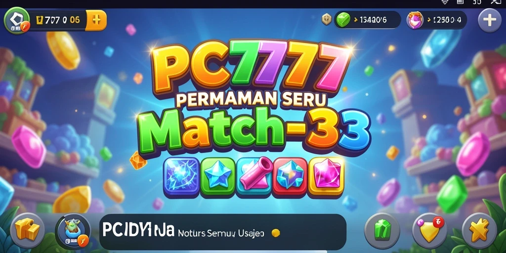Gameplay seru dan penuh warna di PC777.