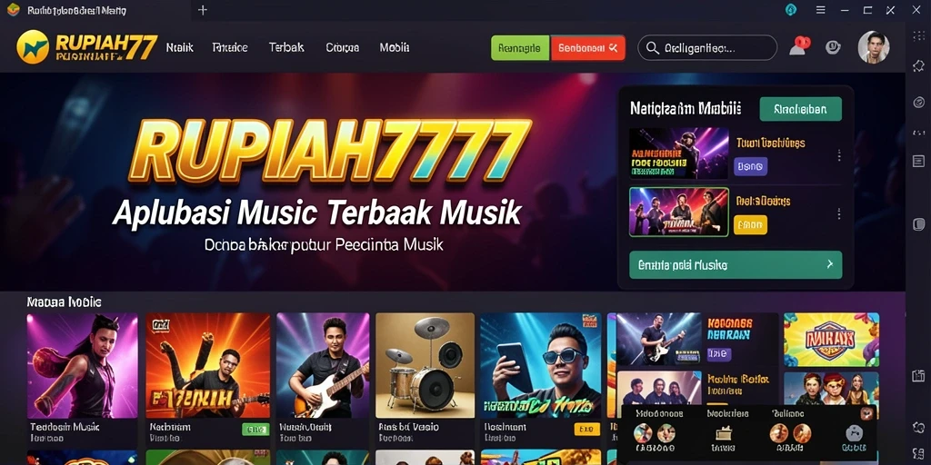 Tangkapan layar RUPIAH777 menunjukkan gameplay musik yang menyenangkan.