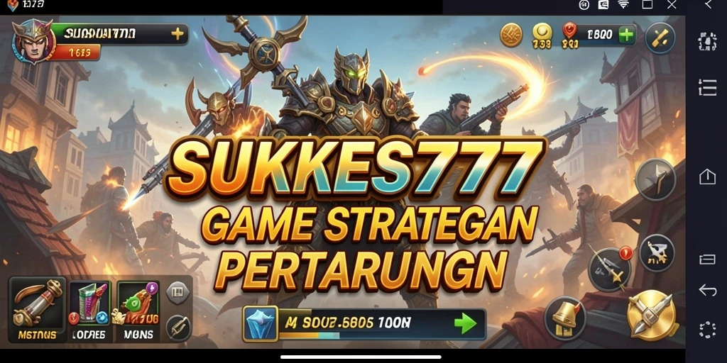 Tampilan gameplay SUKSES777 dengan elemen strategi yang memukau.