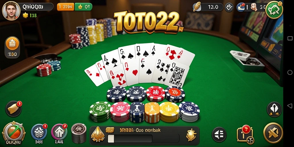 Tampilan gameplay QiuQiu yang seru dan mendebarkan.